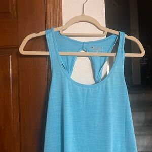 Champion robins egg blue workout top size xl